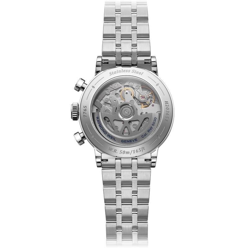 Raymond Weil Millesime Automatic Chronograph Tri-compax Watch - R7765ST50651