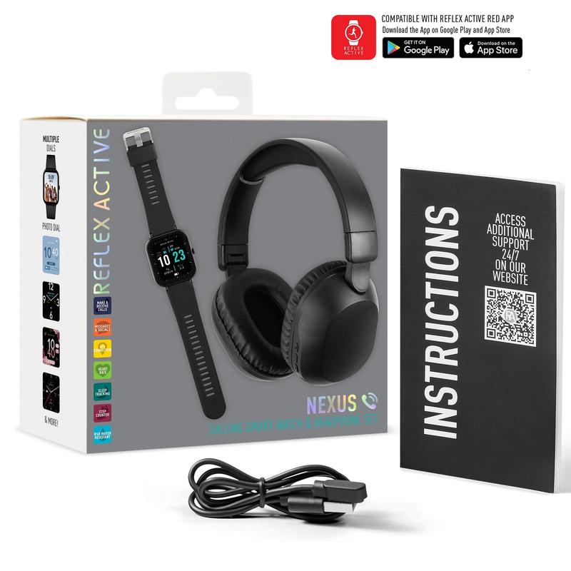 Reflex Active Nexus 100 S Lite Smartwatch & Headphone Set