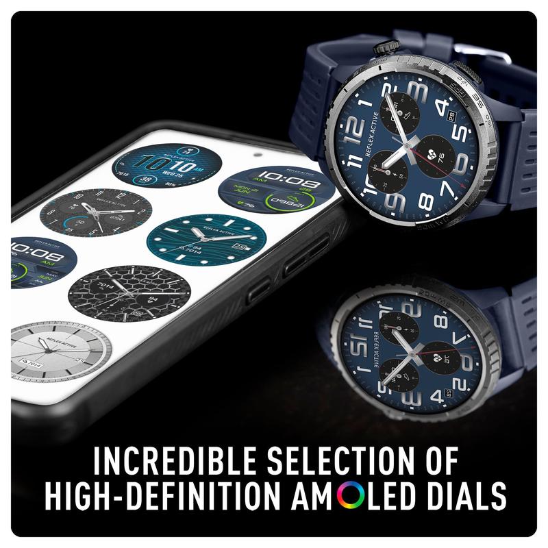 Reflex Active Sea Venture 400R 50m Water‑Resistant AMOLED GPS Smartwatch