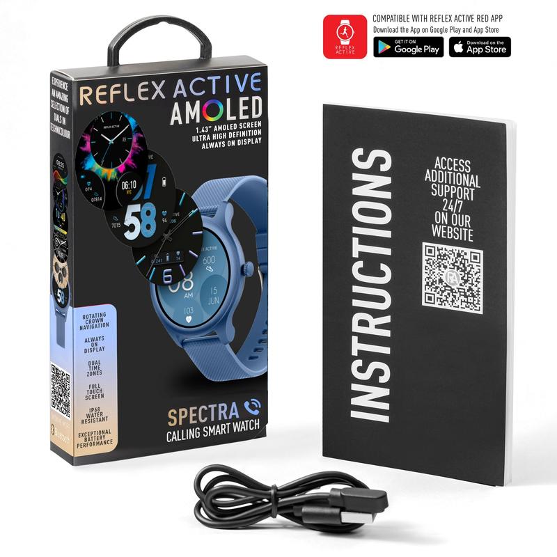 Reflex Active SPECTRA 300 R RA-SP-300R-SL-03 Smart Watch