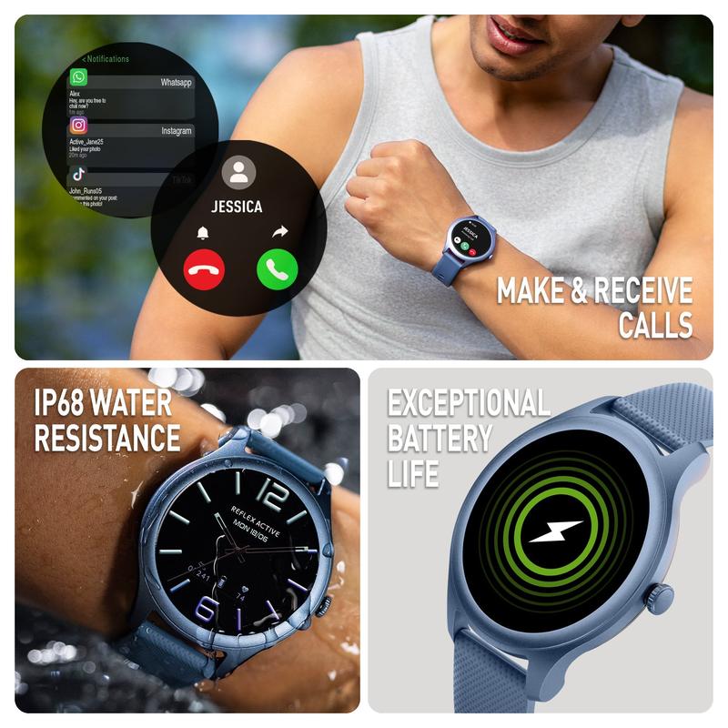 Reflex Active SPECTRA 300 R RA-SP-300R-SL-03 Smart Watch