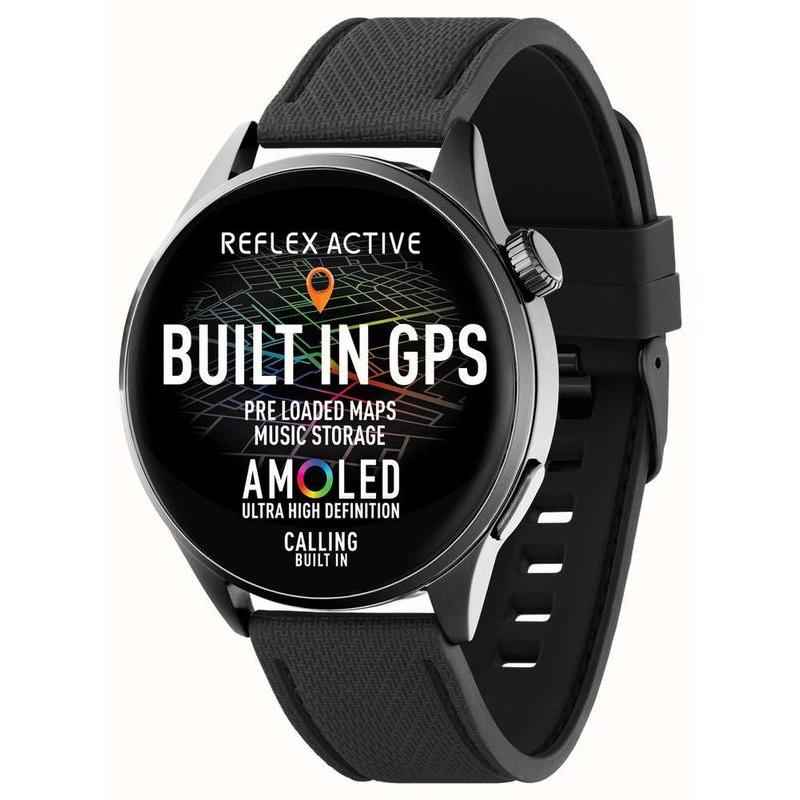 Reflex Active Venture R 400 Pro Black Smart Watch