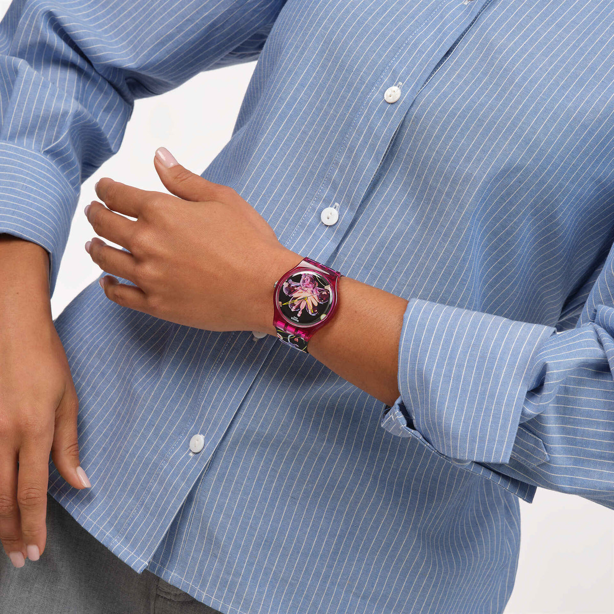 Swatch Digi-Blossoming Watch - SUOZ373