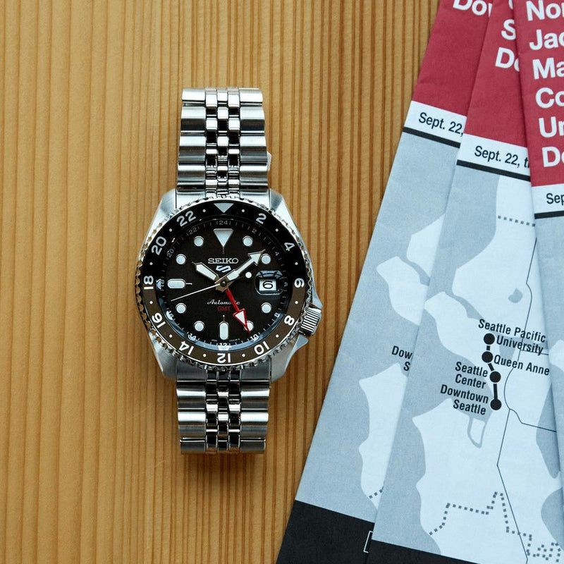 Seiko 5 Sports Black Grape GMT SKX Re-Interpretation