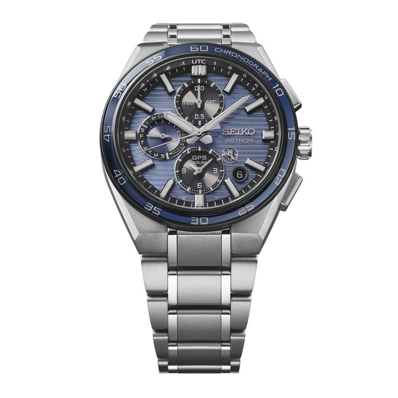 Seiko Astron GPS Solar Dual-Time Chronograph Watch - SSH175J1