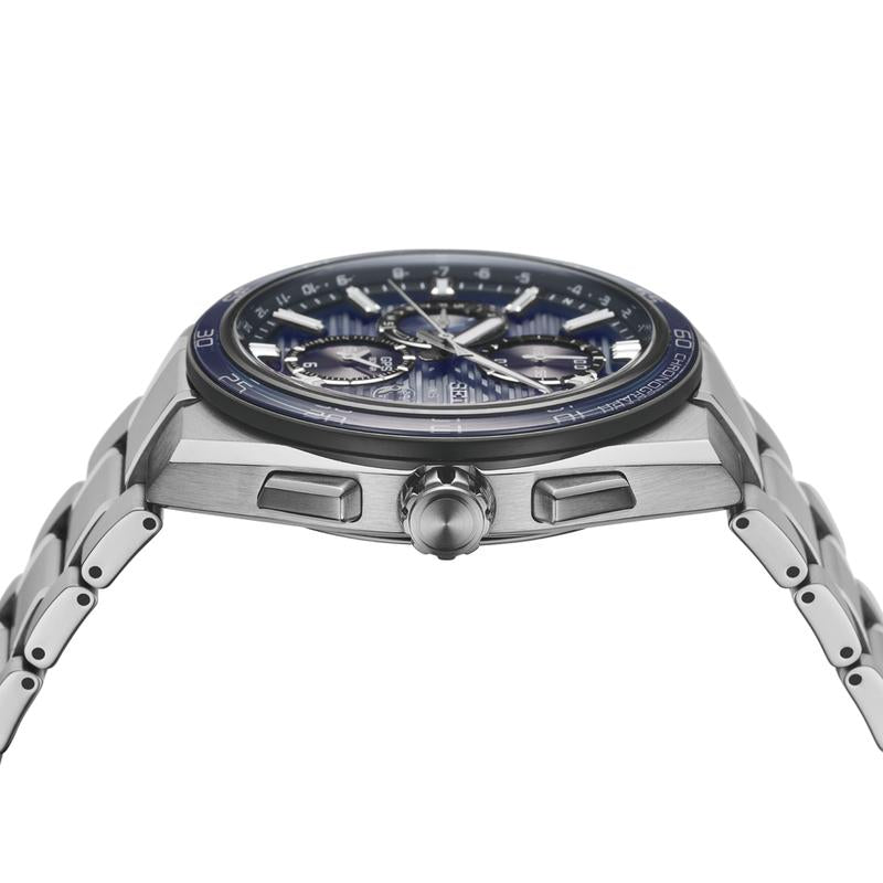 Seiko Astron GPS Solar Dual-Time Chronograph Watch - SSH175J1