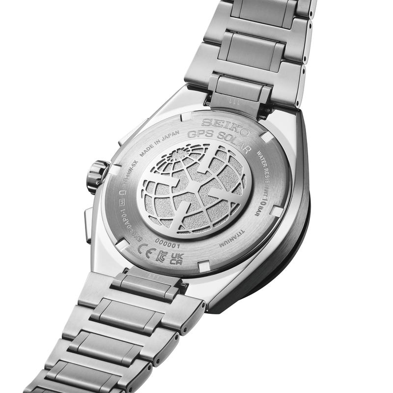 Seiko Astron GPS Solar Dual-Time Chronograph Watch - SSH175J1