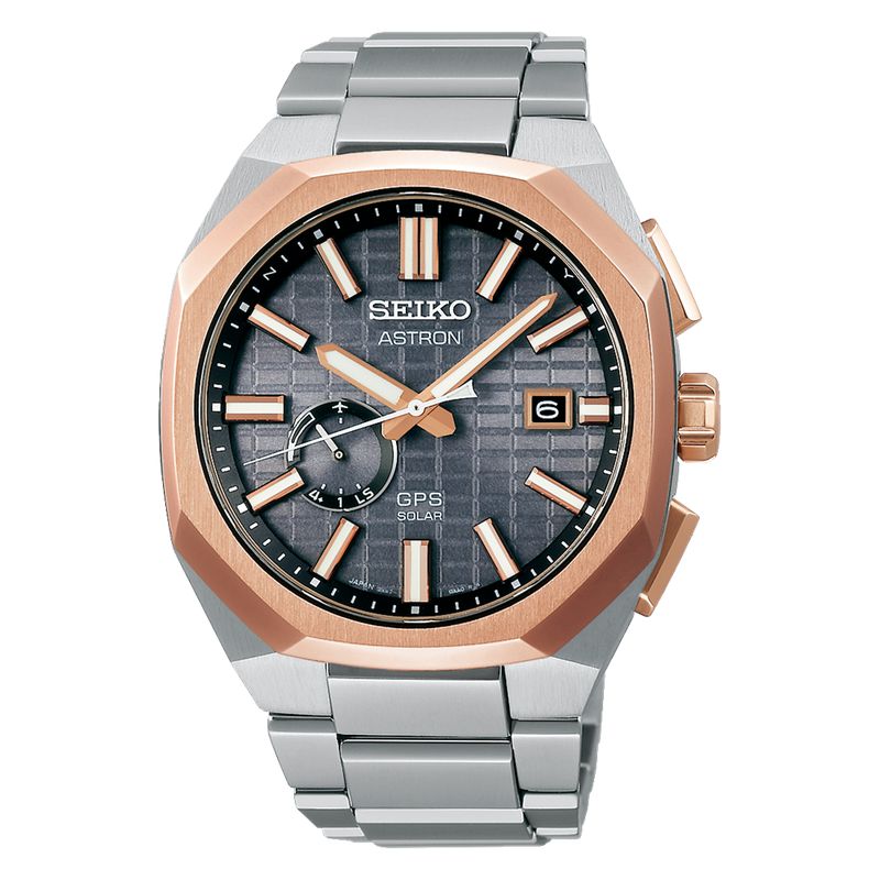Seiko Astron GPS Solar 'Rose Gold' Crystal Box