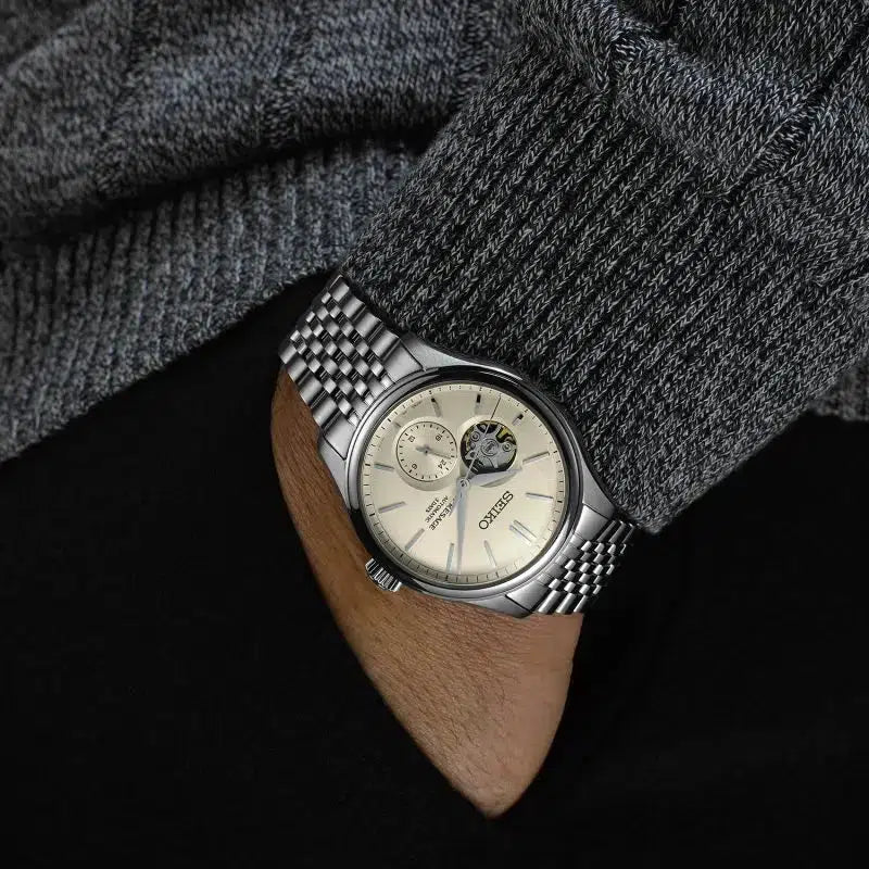 Seiko Presage Classic Series Shiro-iro Open heart - SPB469J1