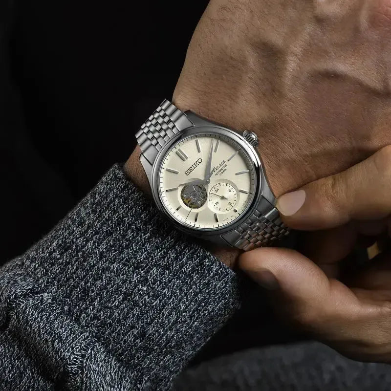 Seiko Presage Classic Series Shiro-iro Open heart - SPB469J1