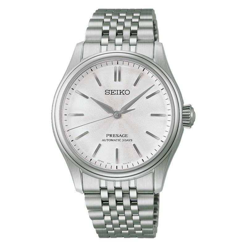 Seiko Presage Classic HCC001J1 white dial, stainless steel case and bracelet