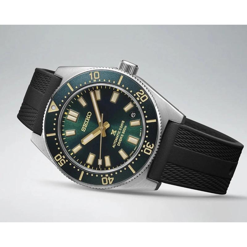 Seiko Prospex 1965 Heritage Diver HBC010J1 on black rubber strap