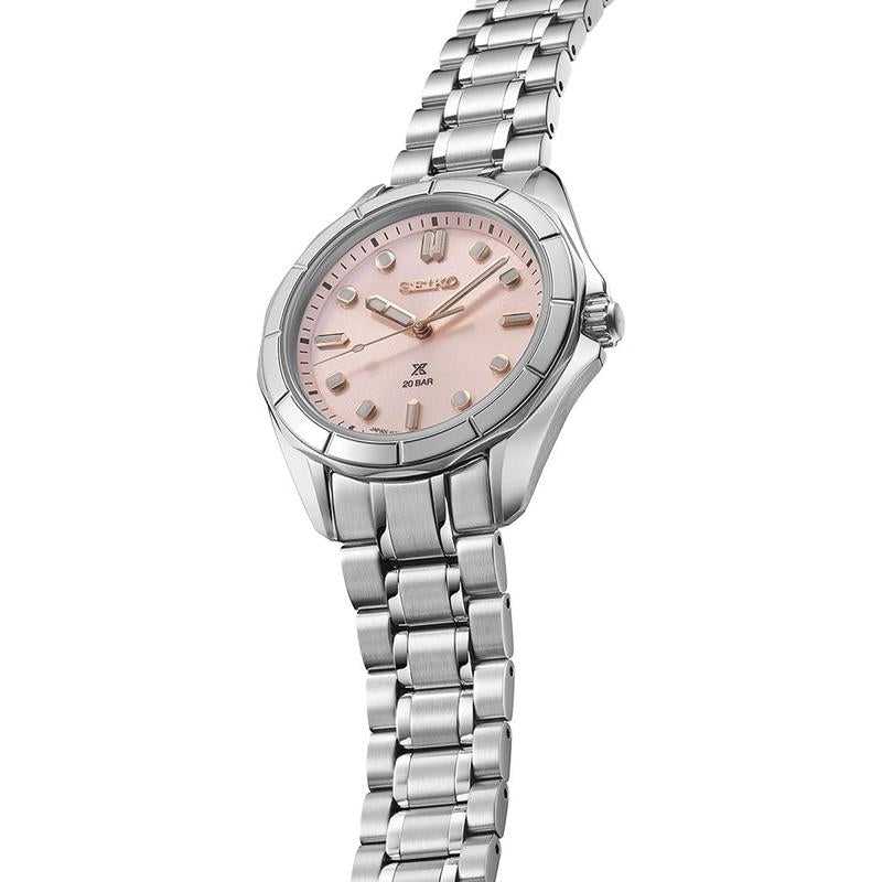 Seiko Prospex Ladies Marine Sports in Shell Pink Watch