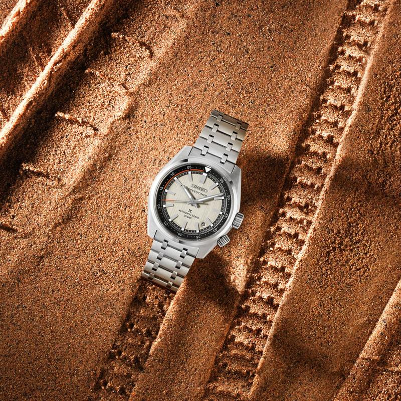 Seiko Speedtimer 6R Compact Countdown Grey-White Automatic Dive Watch