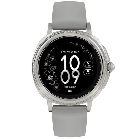 Series 25 Reflex Active Silver Grey Calling Smart Watch