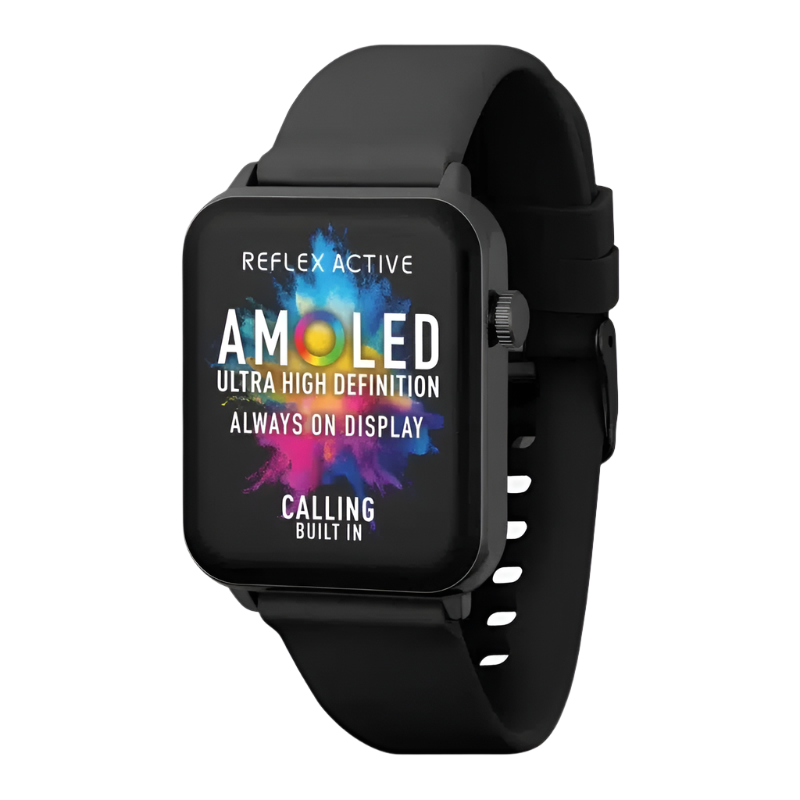 Series 30 Reflex Active Amoled Black Smart Calling Watch