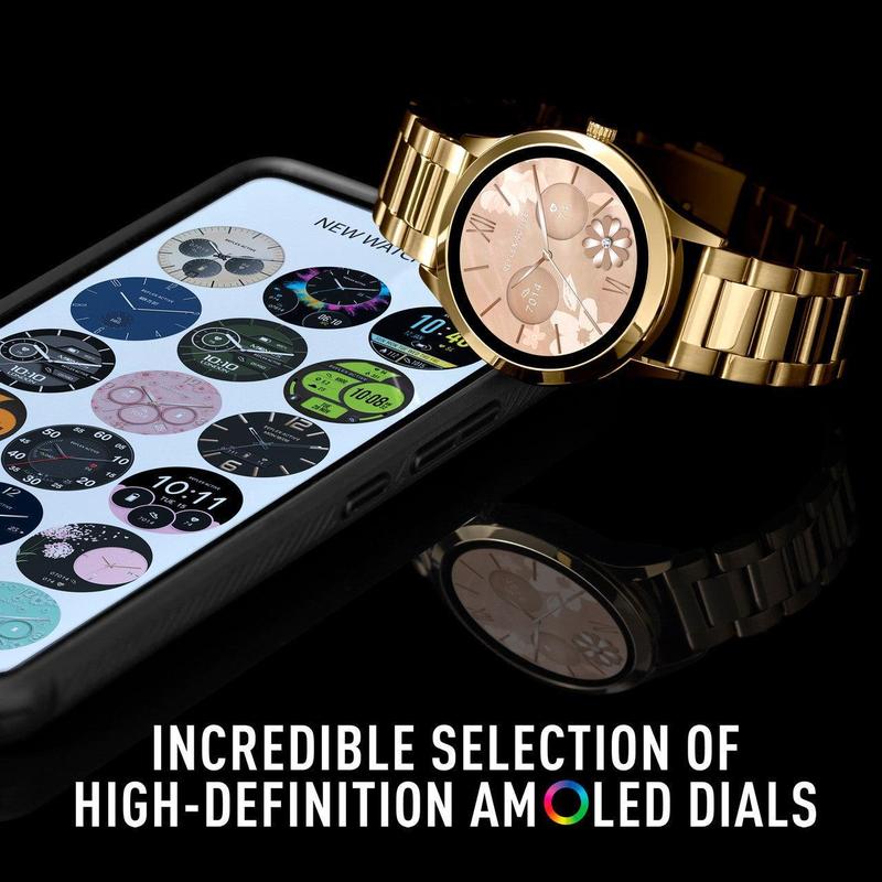 Series 31 Reflex Active Amoled Gold Steel Bracelet Smart Watch