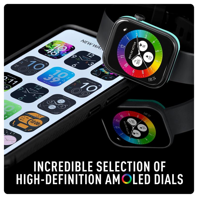 Series 40 Reflex Active Amoled Black Smart Watch