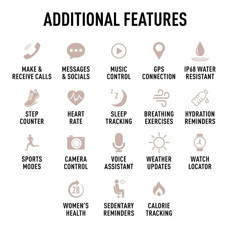 Series 40 Reflex Active Amoled Brown Smart Watch