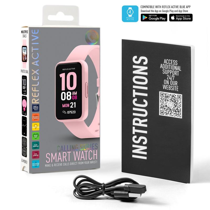 Series 49 Reflex Active Amoled Pink Smart Calling Watch