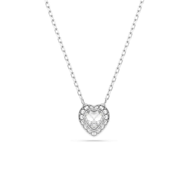 Swarovski Ariana Grande Crystal Heart White Rhodium Plated Pendant