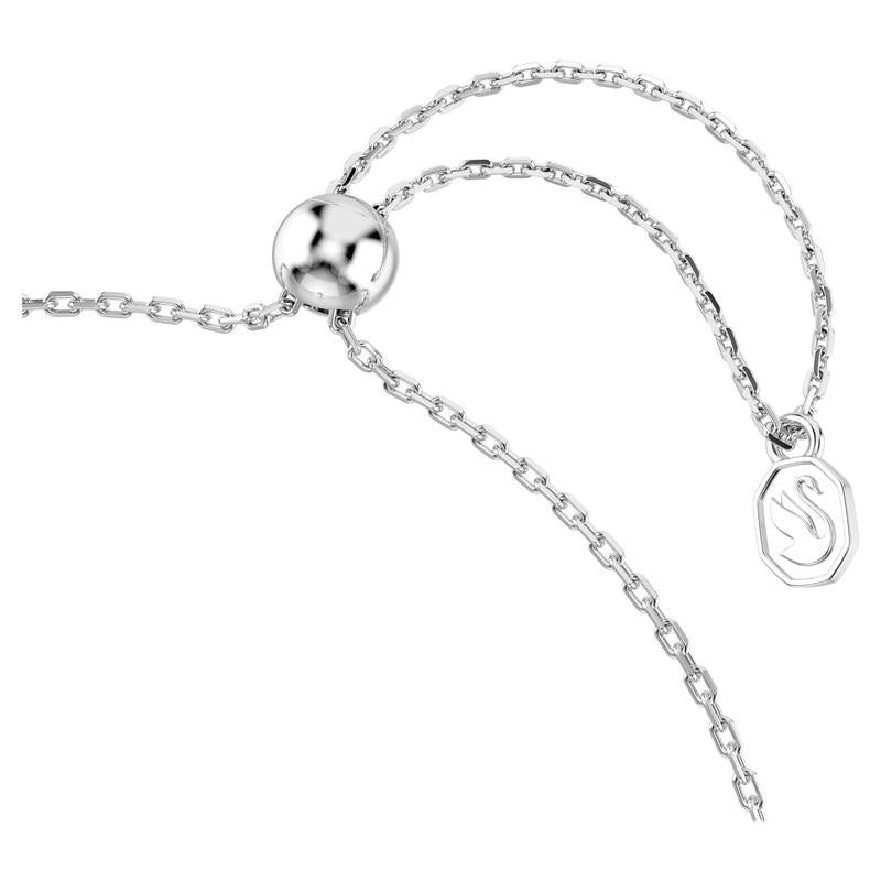 Swarovski Ariana Grande Flower Multicolored Mixed Cuts Rhodium Plated Bracelet