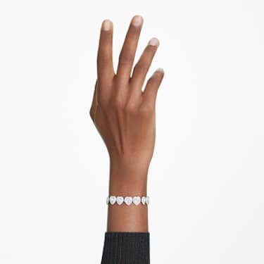 Swarovski Ariana Grande Heart White Rhodium Plated Bracelet