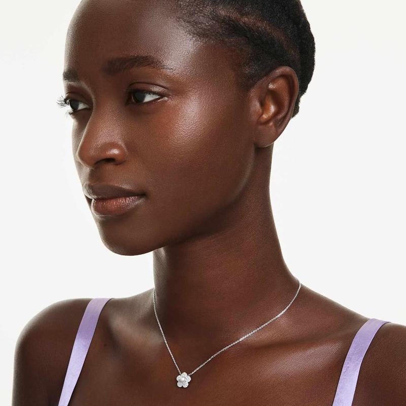 Swarovski Ariana Grande Pendant Crystal Pearl Necklace