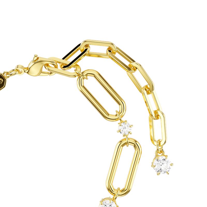 Swarovski Constella Gold Plated Chain Bracelet