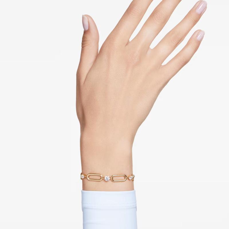 Swarovski Constella Gold Plated Chain Bracelet