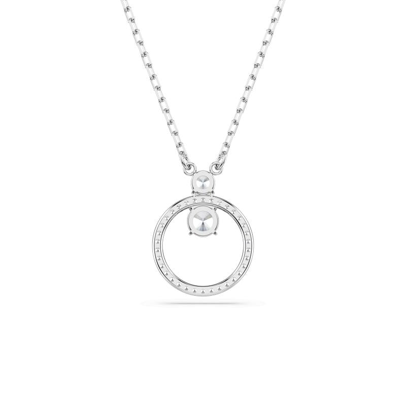 Swarovski Constella Pavé Rhodium Plated White Pendant