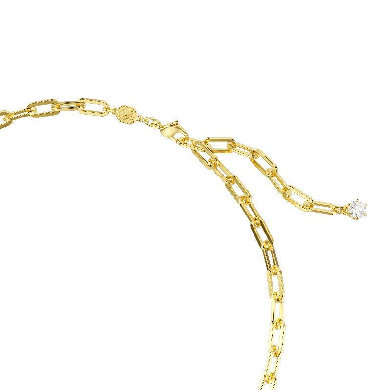 Swarovski Constella White Gold-Plated Zirconia Necklace