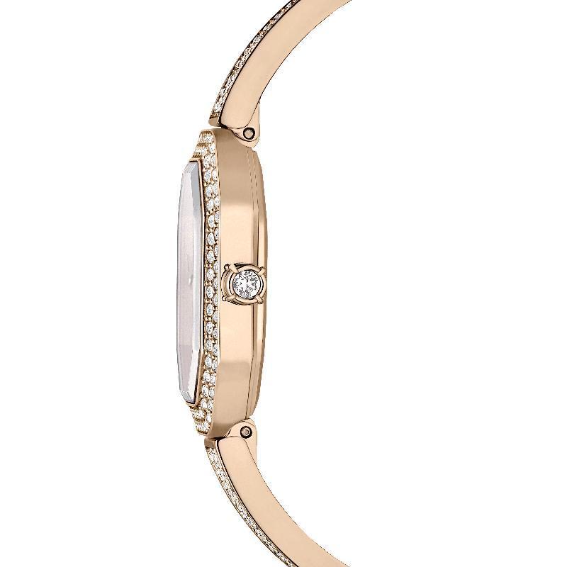 Swarovski Dextera Bangle Silver Tone Stainless Steel Swiss Made Watch