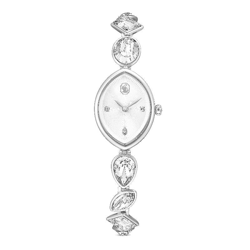 Swarovski Gema Crystal Bracelet Gold Tone Multi-Coloured Watch
