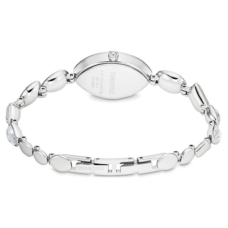 Swarovski Gema Crystal Bracelet Silver Tone Stainless Steel Watch