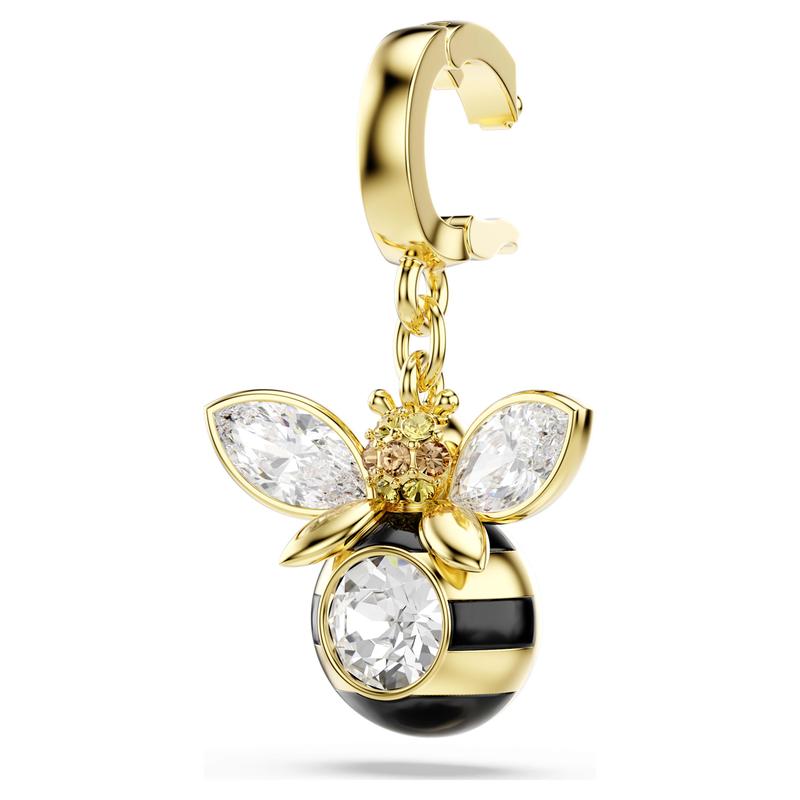 Swarovski Idyllia Bee Multicolored Mixed Cuts 18K Gold Finish Charm
