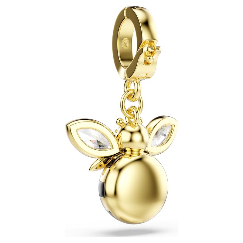 Swarovski Idyllia Bee Multicolored Mixed Cuts 18K Gold Finish Charm