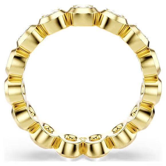 Swarovski Imber Band Round Cut White 18K Gold Ring