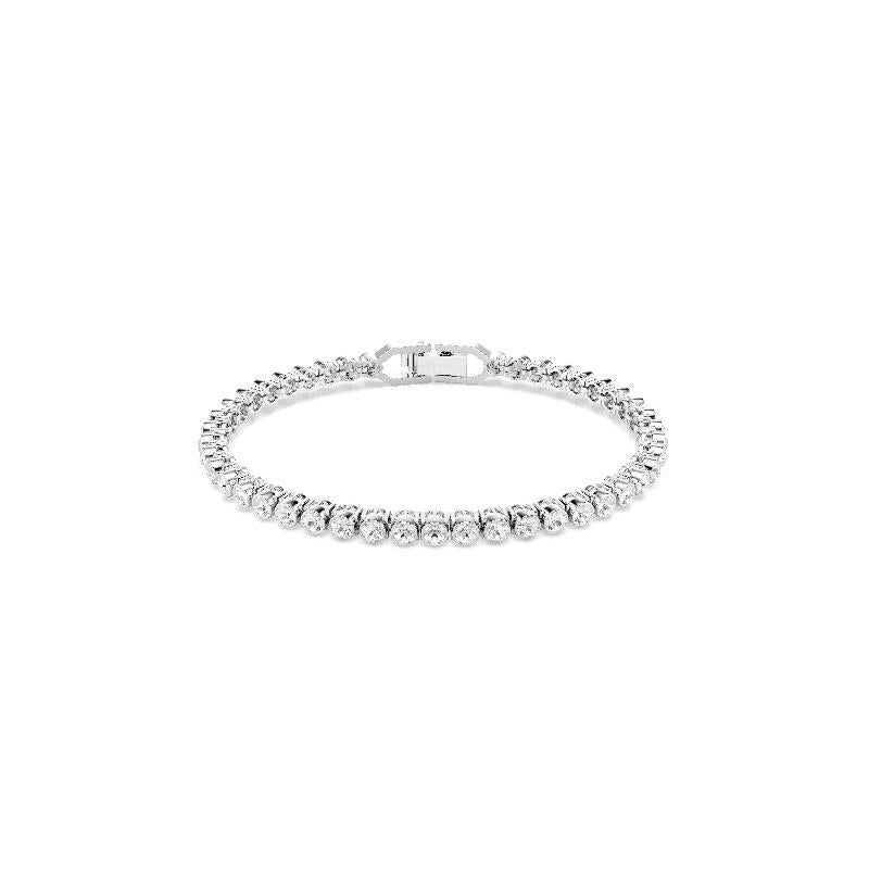 Swarovski Imber Emily Tennis Clear Crystals Rhodium Plated Bracelet