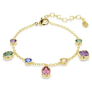 Swarovski Imber Multicolored 18K Gold Finish Bracelet