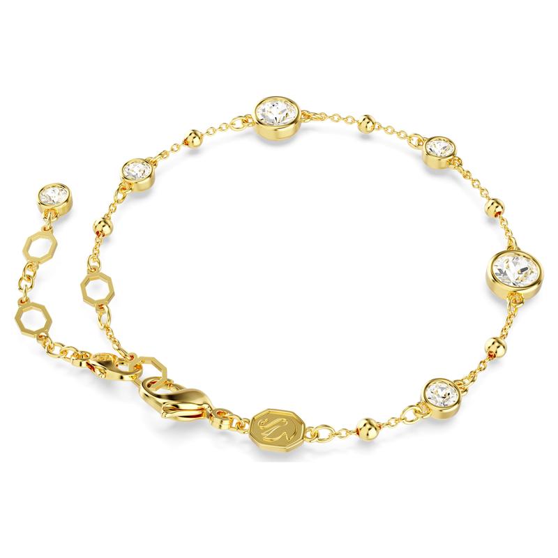 Swarovski Imber Round Cut Rhodium Plated Bracelet