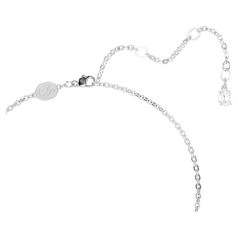 Swarovski Insigne Pendant Pavé Cross White Rhodium Necklace