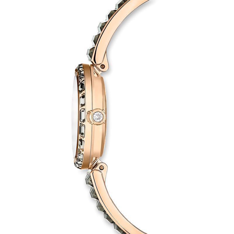 Swarovski Matrix Bangle Swiss Made Rose Gold Watch