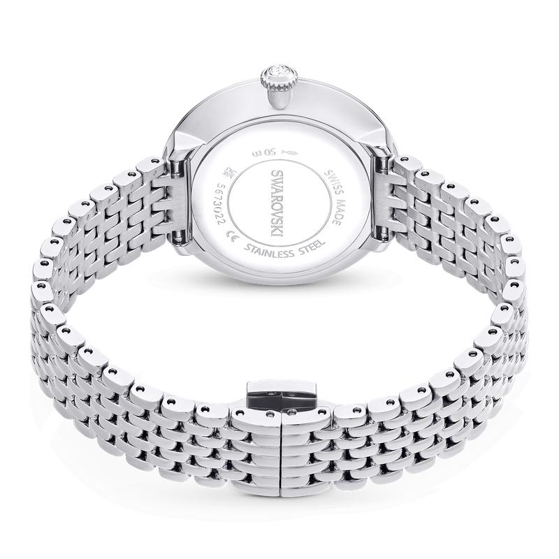 Swarovski Matrix Tennis 7-Link Swiss Made Stainless Steel Watch