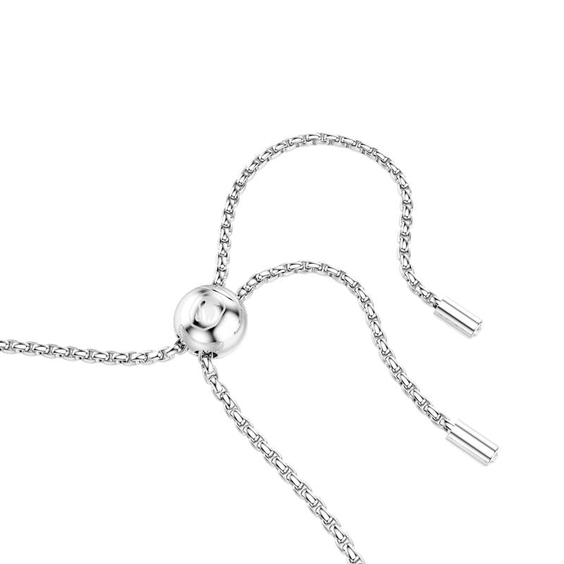 Swarovski Matrix White Rhodium Plated Round Cut Bracelet
