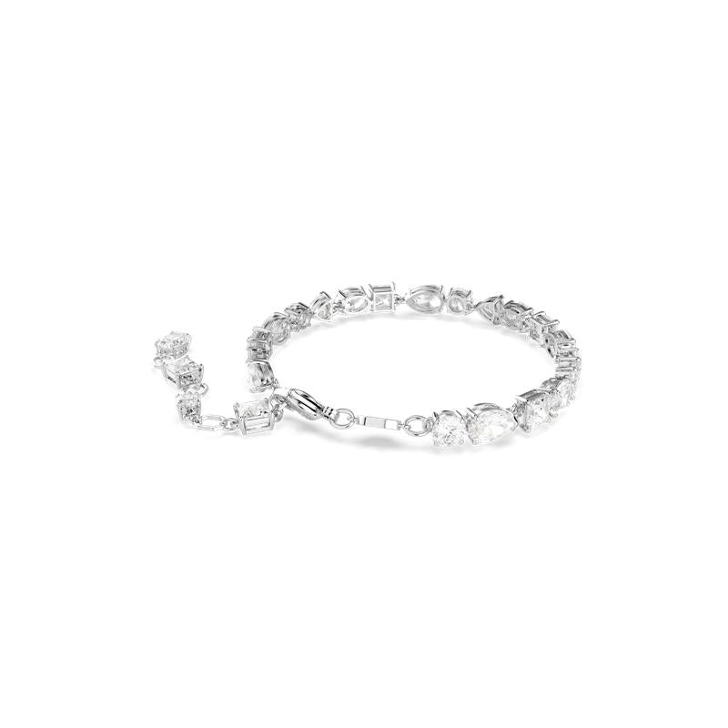 Swarovski Mesmera Mixed Cuts Rhodium Plated White Bracelet