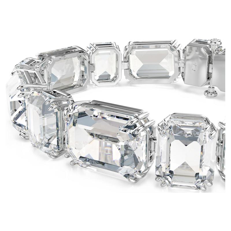 Swarovski Millenia Octagon Cut White Rhodium Plated Bracelet