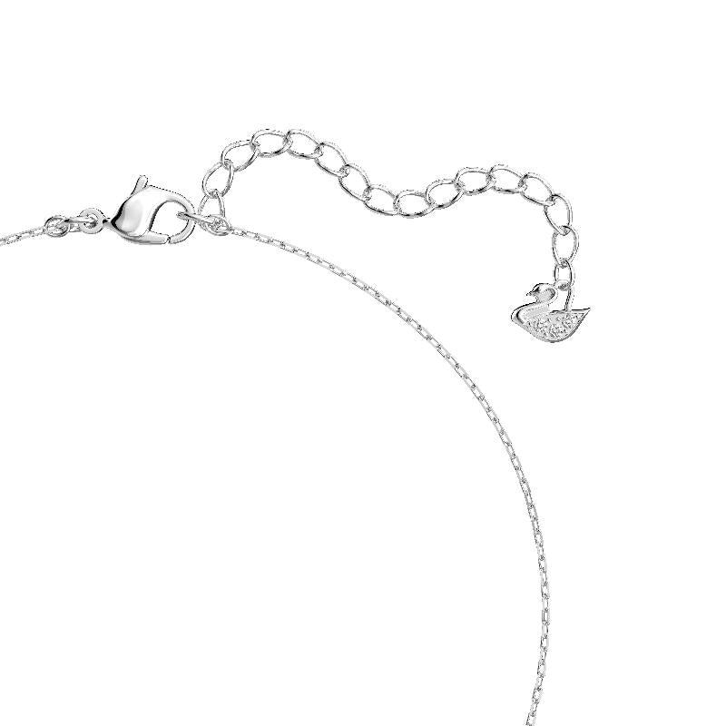 Swarovski Stilla Attract pendant Round Cut Rhodium plated Pendant