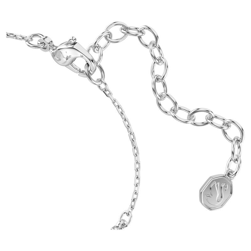 Swarovski Swan White Mixed Cuts Rhodium Plated White Bracelet