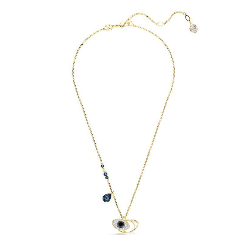 Swarovski Symbolica Evil Eye Blue Gold-Plated Pendant